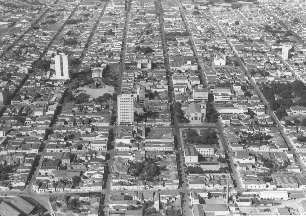 Centro de Limeira - Final da década de 60