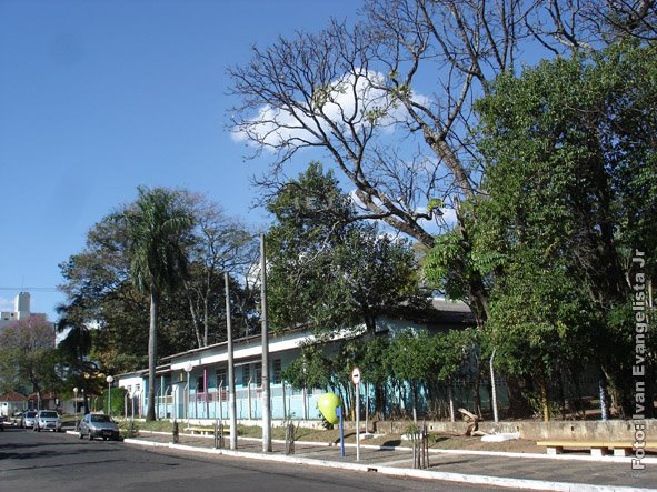 Fachada latteral do Parque Monteiro Lobato - Marília/SP