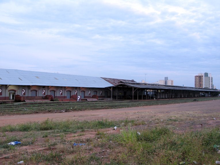 Marília, SP - estação ferroviária - novembro/2007