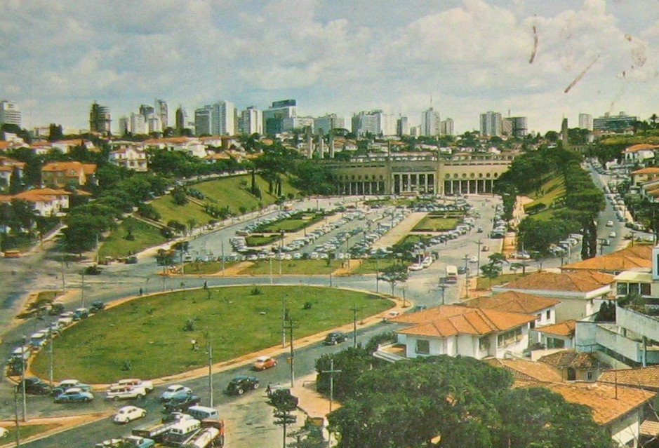 Cartão postal antigo (anos 60 ou 70)