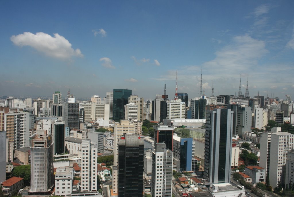 Prédios no Paraíso