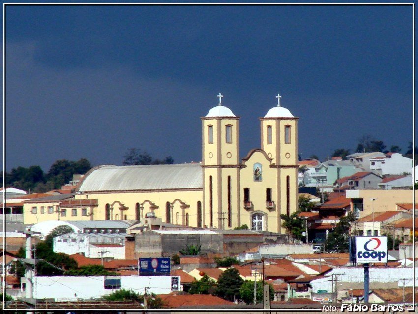 Zoom na Igreja de Santo Antonio  Sorocaba - Foto: Fábio Barros (www.cidade3d.uniblog.com.br)