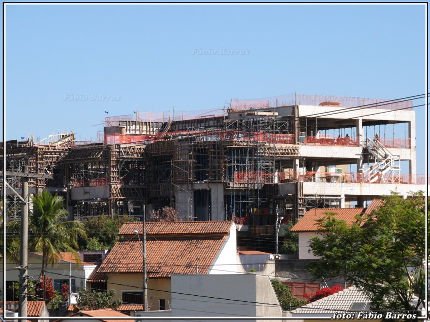 Obras do Sesc- Sorocaba - Foto: Fábio Barros (www.cidade3d.uniblog.com.br)