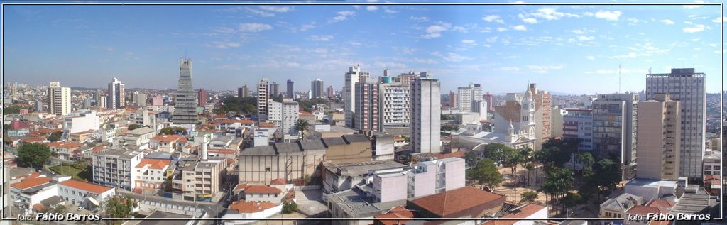 Panorâmica de Sorocaba  - Foto Fábio Barros (www.cidade3d.uniblog.com.br)