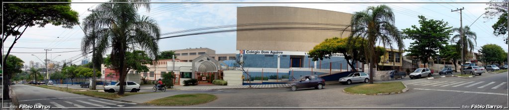 Panorâmica Fachada do Colégio Dom Aguirre - Foto Fábio Barros (www.cidade3d.uniblog.com.br)