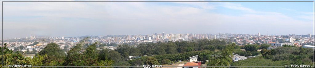 Panorâmica de SOROCABA  - Foto: Fábio Barros (www.cidade3d.uniblog.com.br)