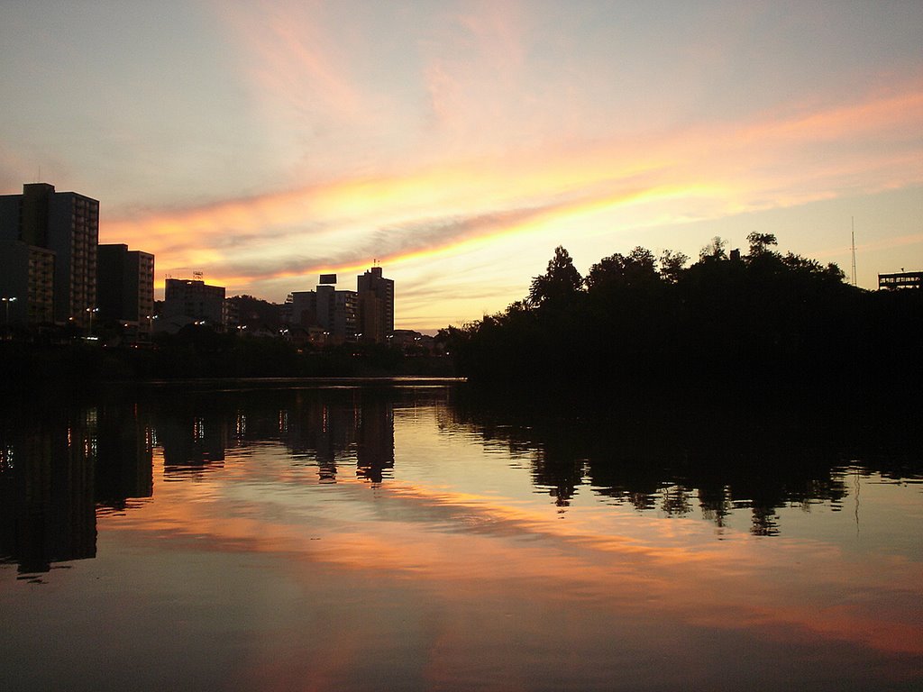 Entardecer em Blumenau