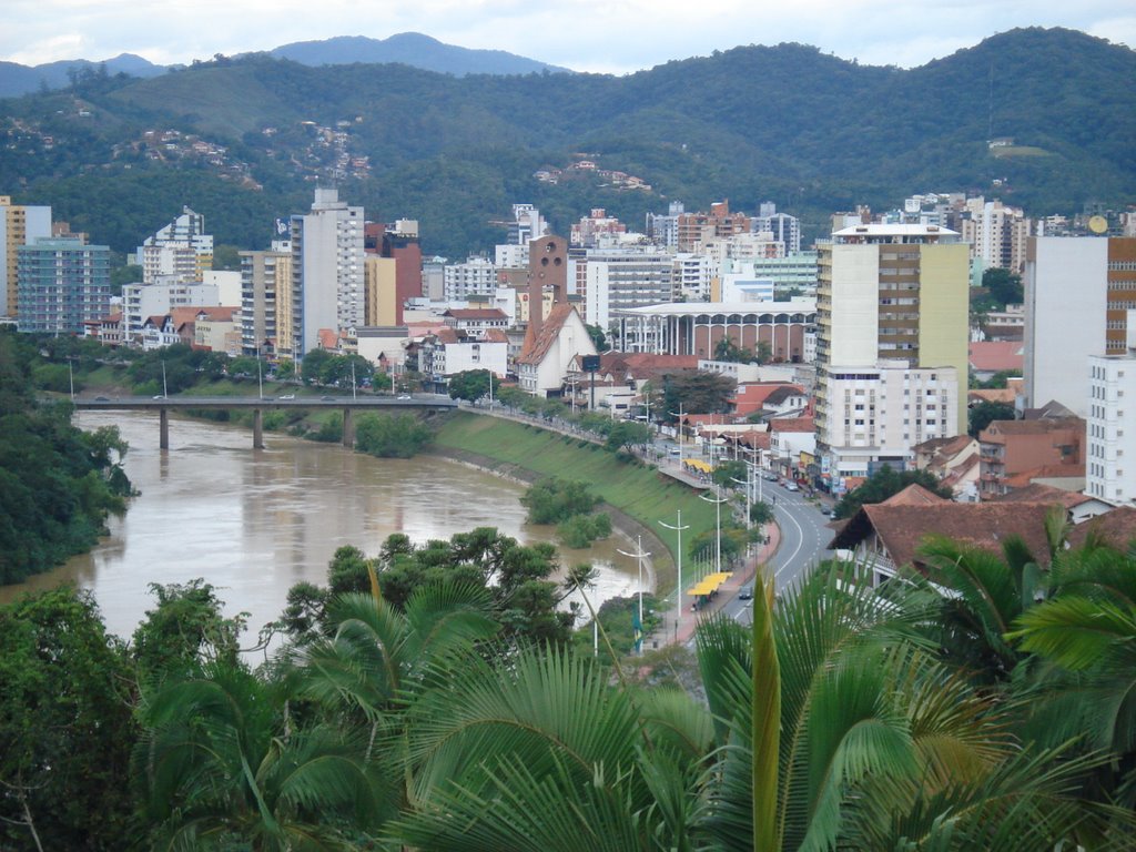 Região Central de Blumenau / SC, Vista do Museu da Água.