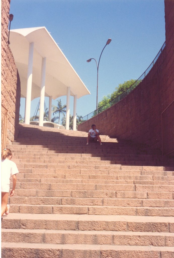 Escadaria da Catedral de Blumenau-SC