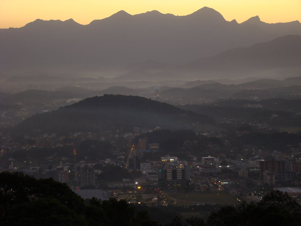 Joinville ao entardecer