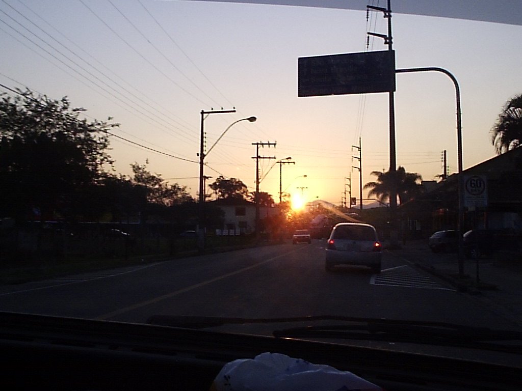 Pôr do sol Nova Brasília