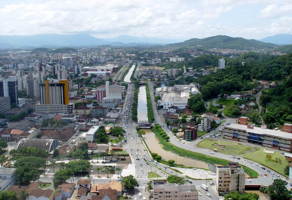 vista aerea avenida beira rio