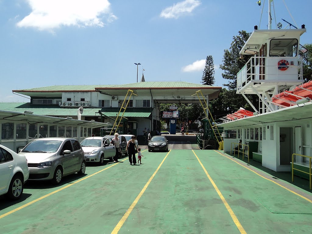 Ferry-Boat Between Navegantes and Itajaí