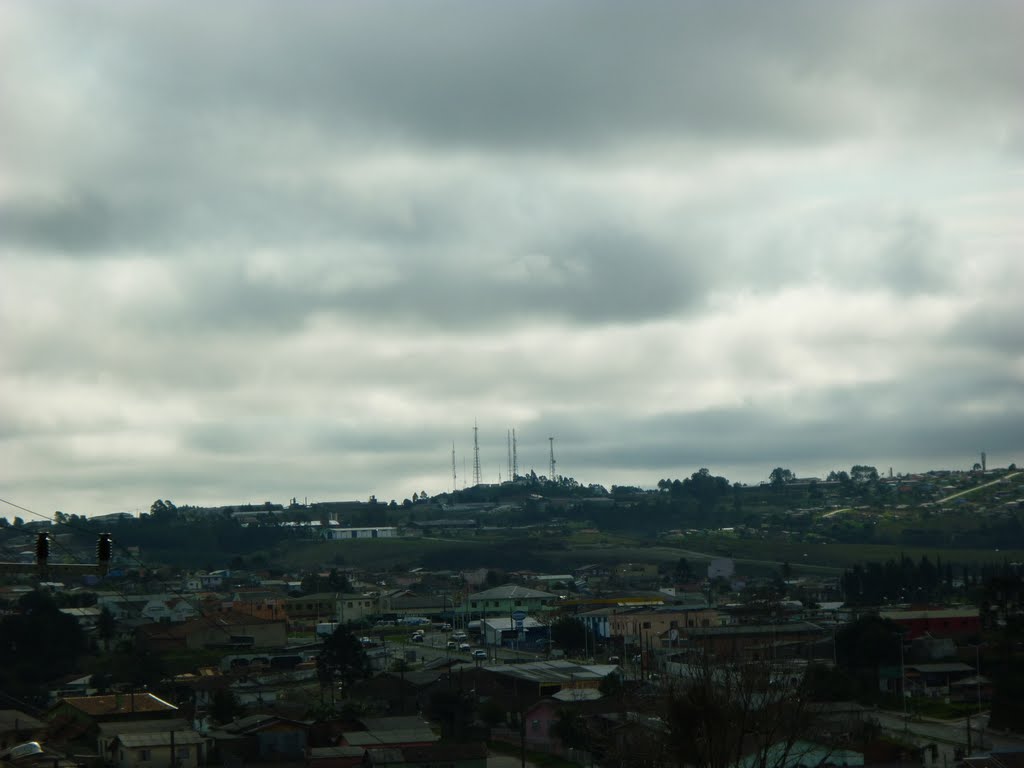 torres de transmissão cidade alta,lages sc brasil
