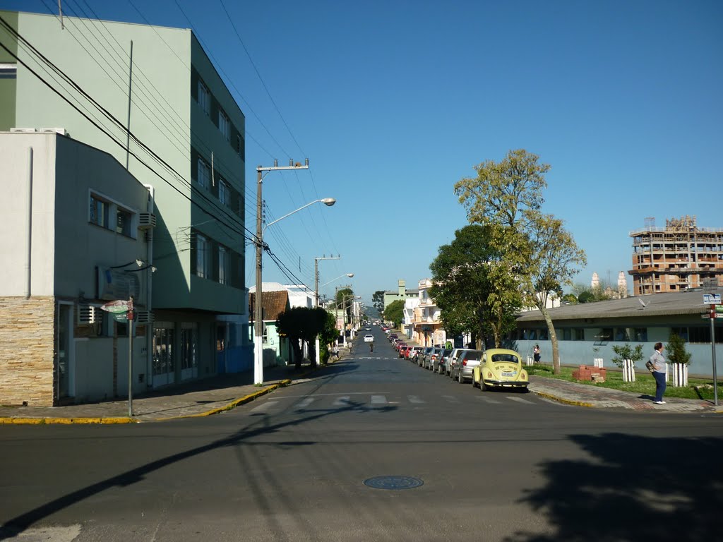 Rua Sete de Setembro, Lages, SC, Brasil.