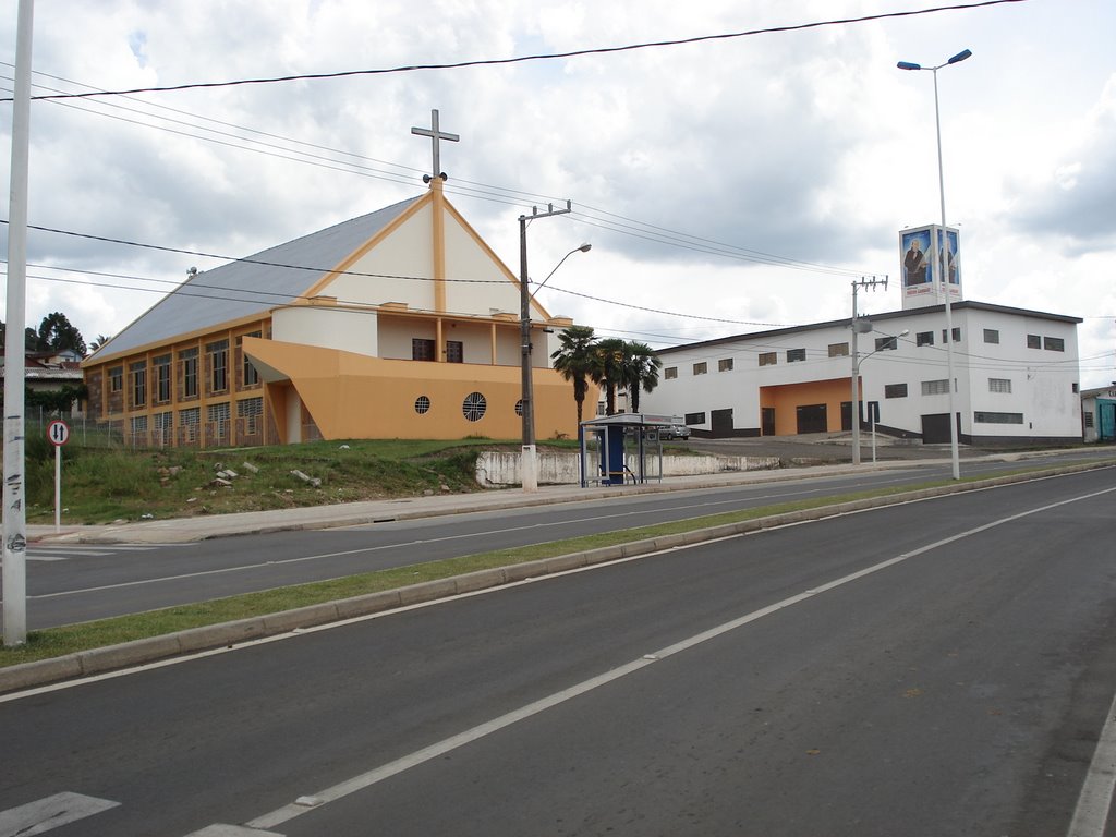 Igreja do Navio e Casa Paroquial - Lages SC