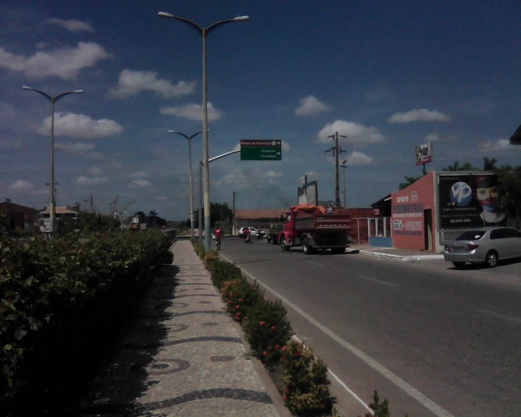 Av. Guilherme de Oliveira-  sentido Fortaleza