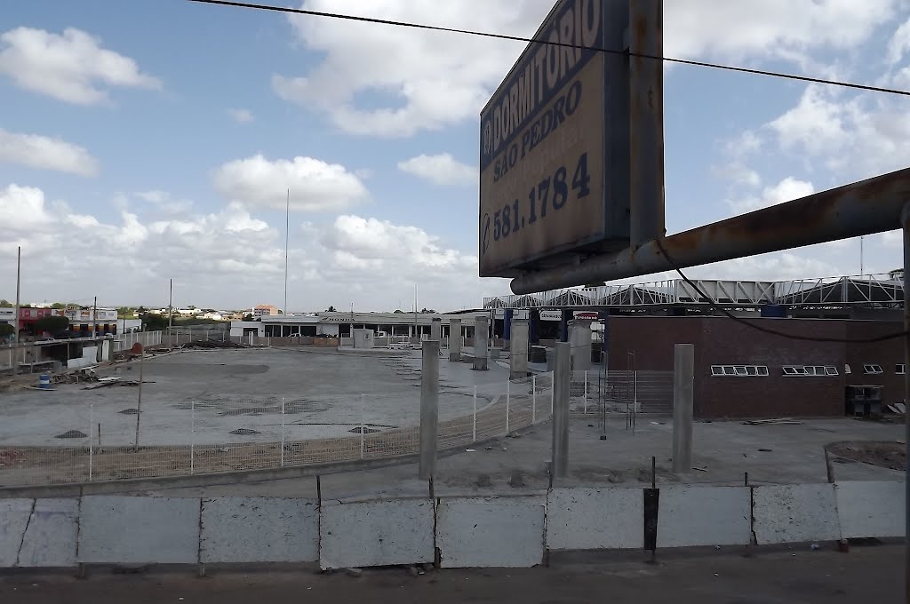 Terminal Rodoviário em reforma , dezembro de 2011.