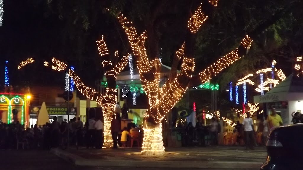 Paça da Matriz , Natal de Luz , dezembro de 2011.