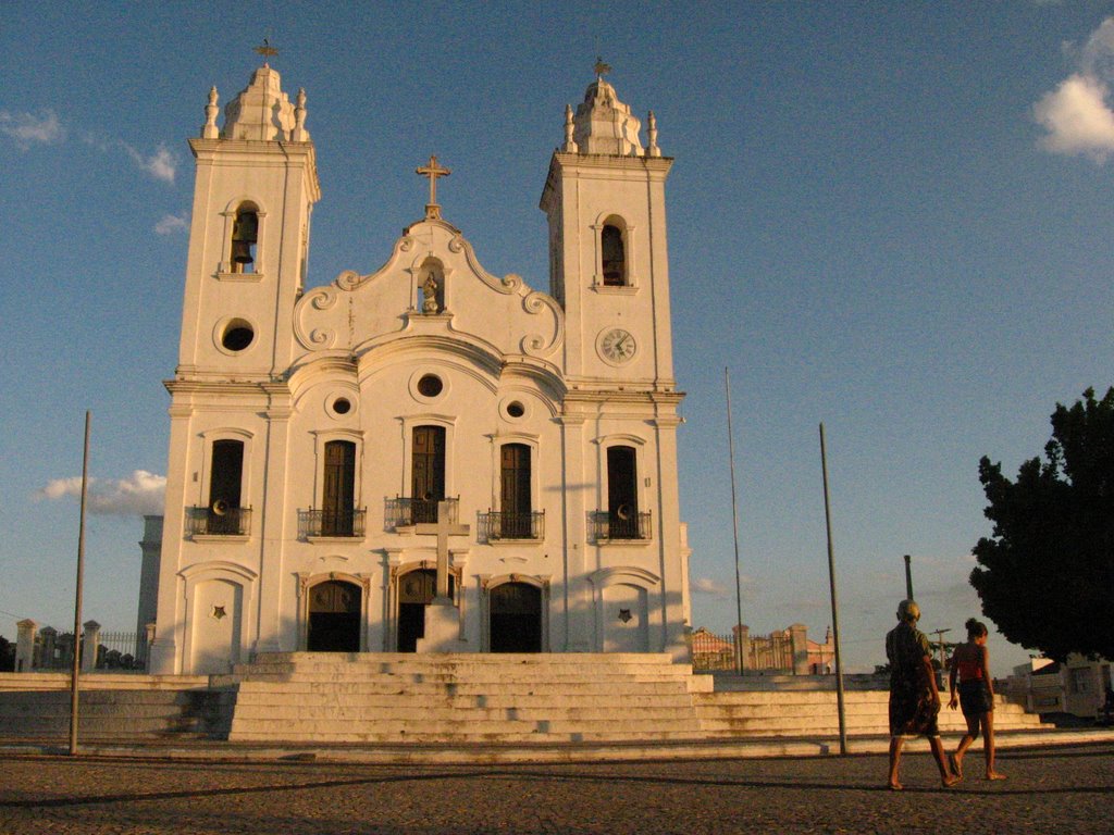 Igreja da Sé (Matriz) ao pôr-do-sol, Sobral-CE