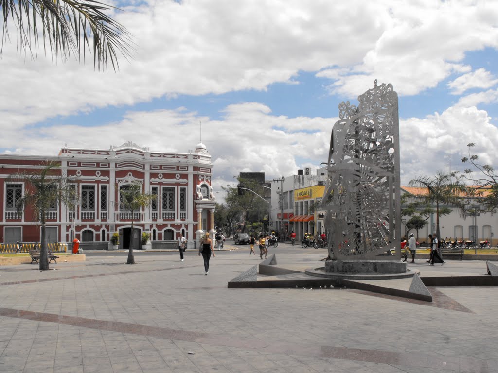 Sobral - aspecto da Praça de Cuba (antiga Praça da Meruoca)
