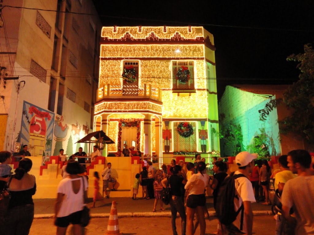 Sobral-CE: Casa de Papai Noel no Natal de 2010
