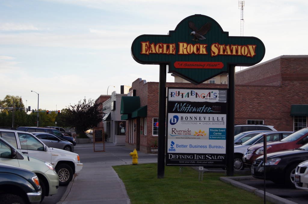 Eagle rock station at Idaho falls