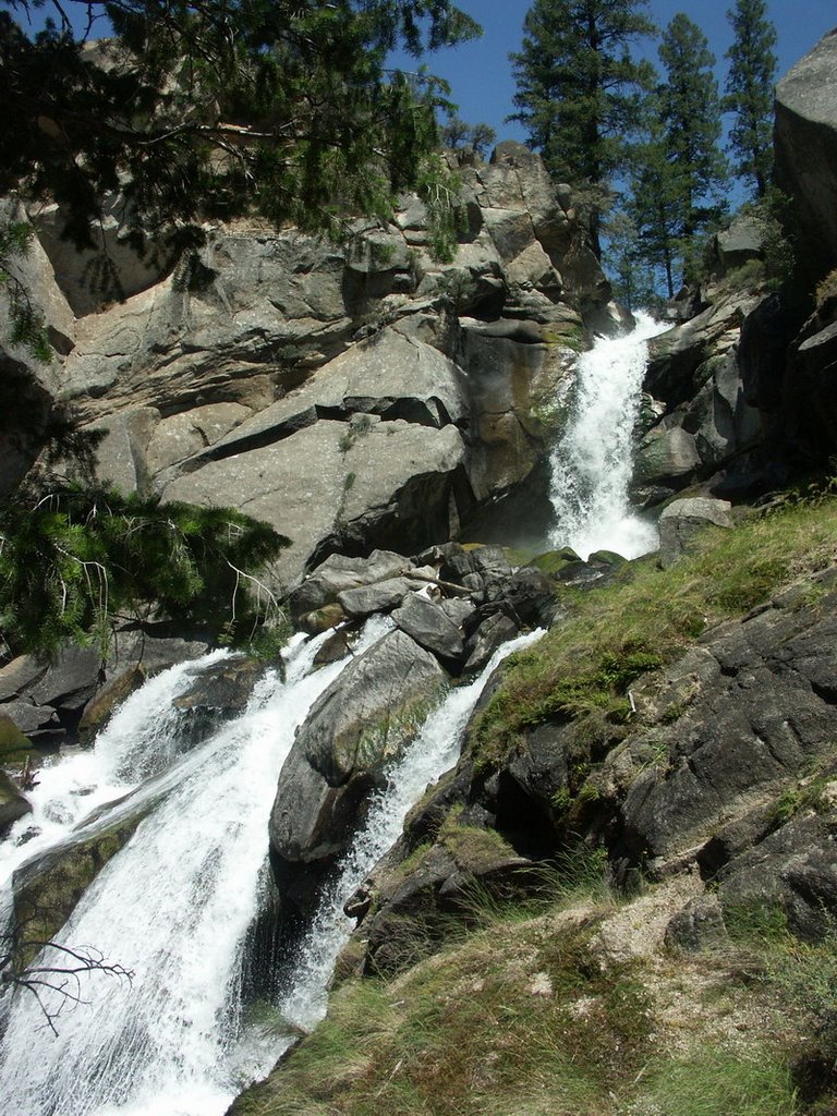 The waterfalls of (you guessed it!) Waterfall Creek