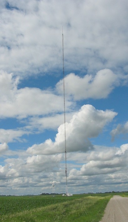 Des Moines Hearst-Argyle Television Tower Alleman, NW 134th Ave, Slater, Polk County, Iowa, USA