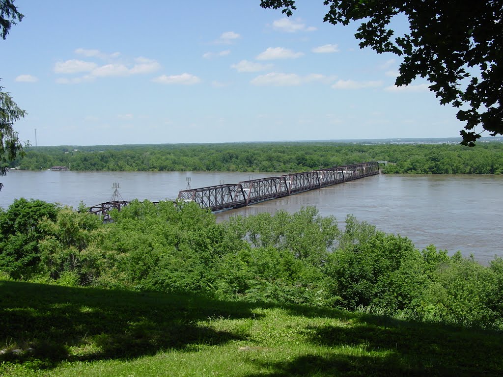 RR Bridge June 2008 FLOOD
