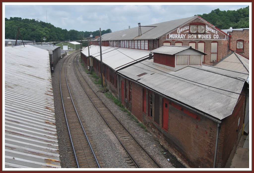 The Old  Murray Iron works  factory  @ Burlington Iowa