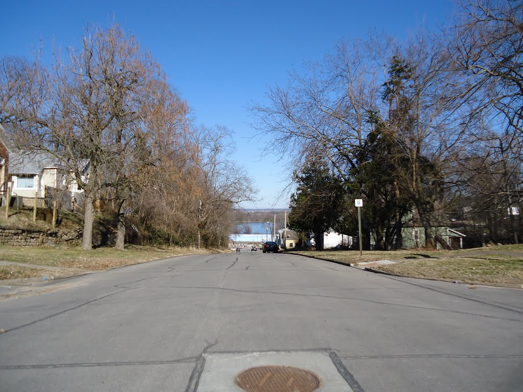 Locust St hill from 5th St.