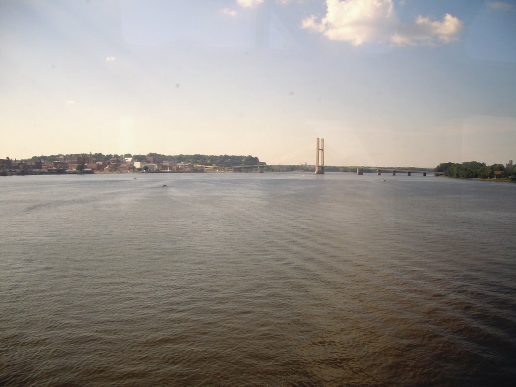 Mississippi River @ Burlington via Amtrak