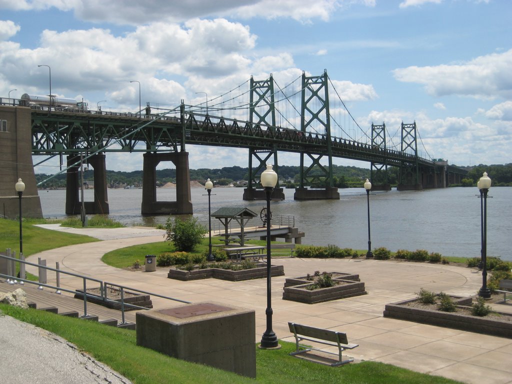 I-74 Bridge From Leach Park