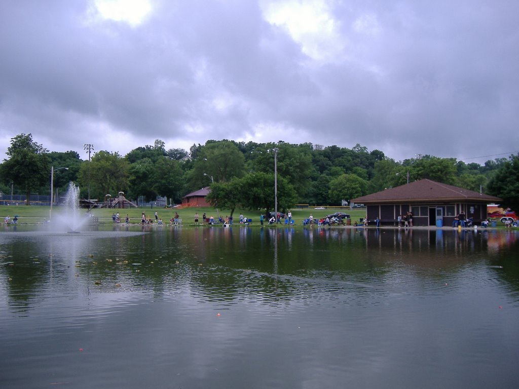 Riverside lagoon