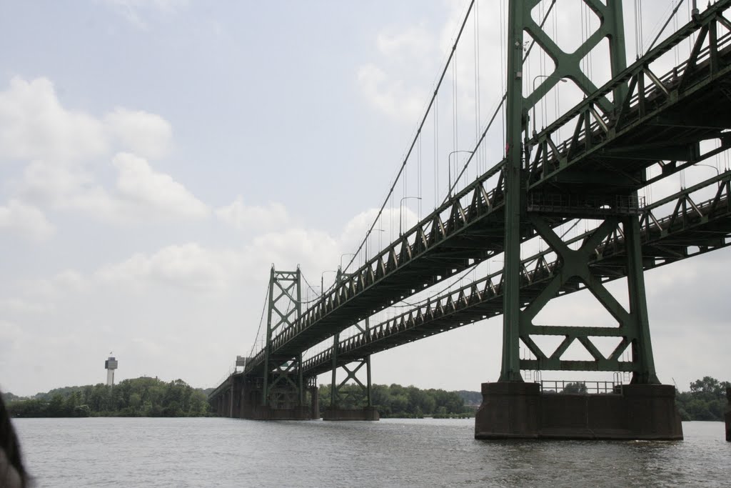 I-74 Bridge over the Mississippi River, between Bettendorf and Moline
