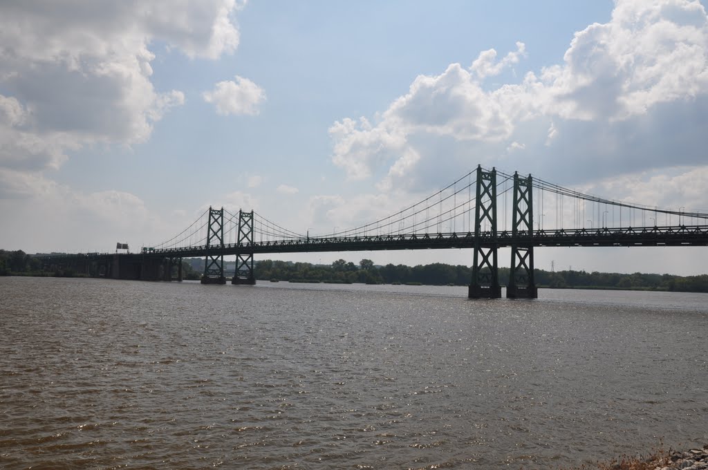 Bridge on Mississippi River Davenport IA