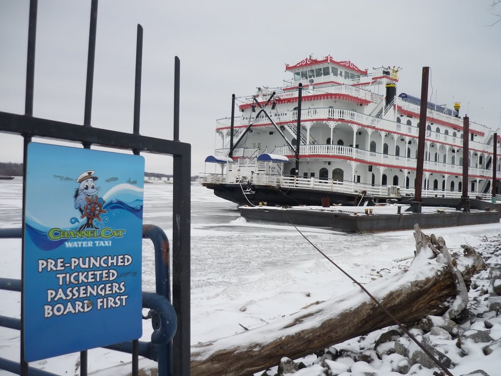 Frozen Riverboat
