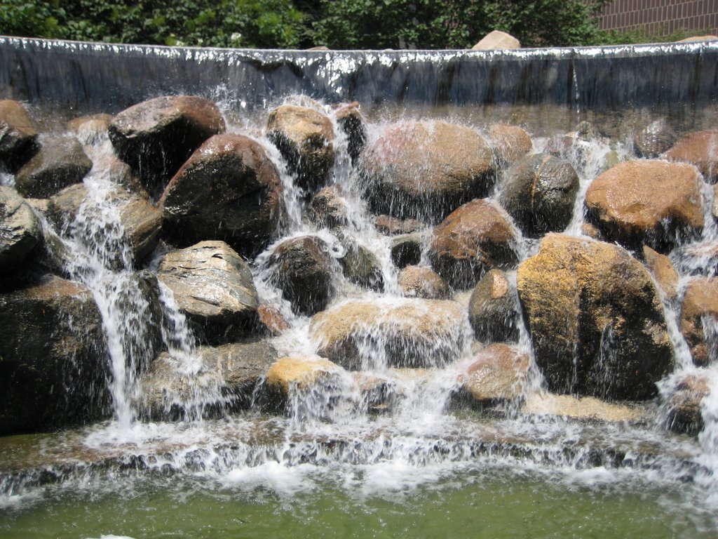 Center for the Arts waterfall