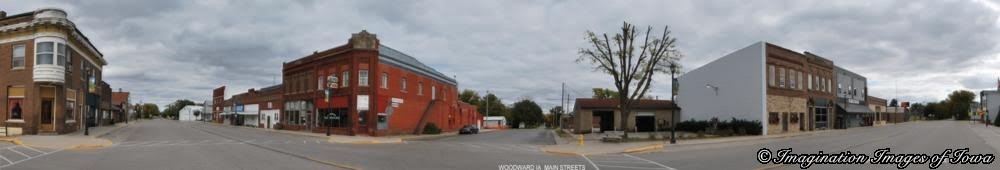 Woodward, Iowa : 2010 Recreation of Historic 1907 Panoramic