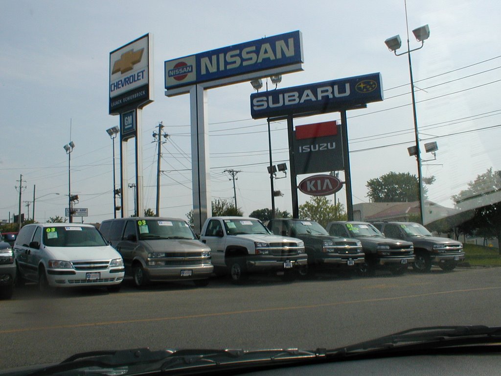 automobile dealership, Davenport, IA