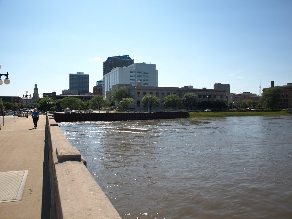 Flood of 08 - Locust Street Bridge