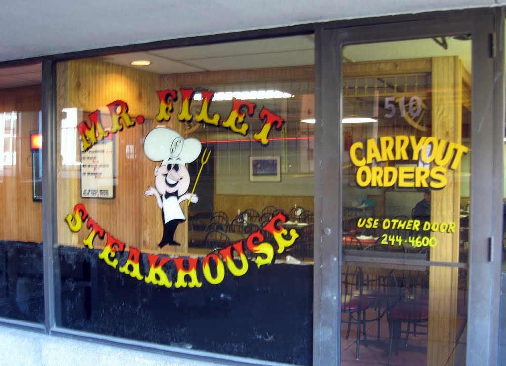 Mr. Filet Steakhouse, Des Moines.