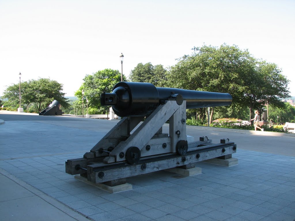 Big caliber gun