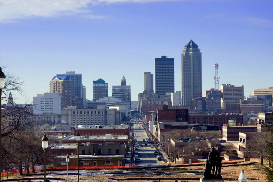 Iowa - Des Moines - Downtown