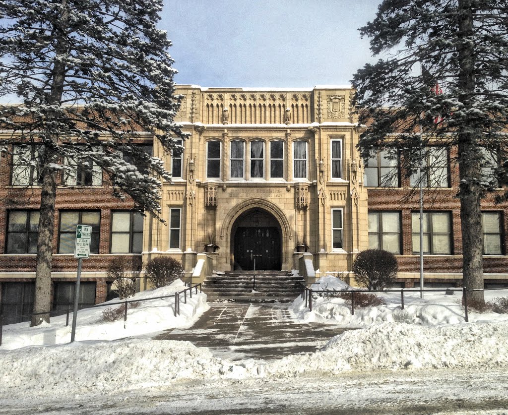 Benjamin Franklin High School & Junior High School - B Avenue Historic District