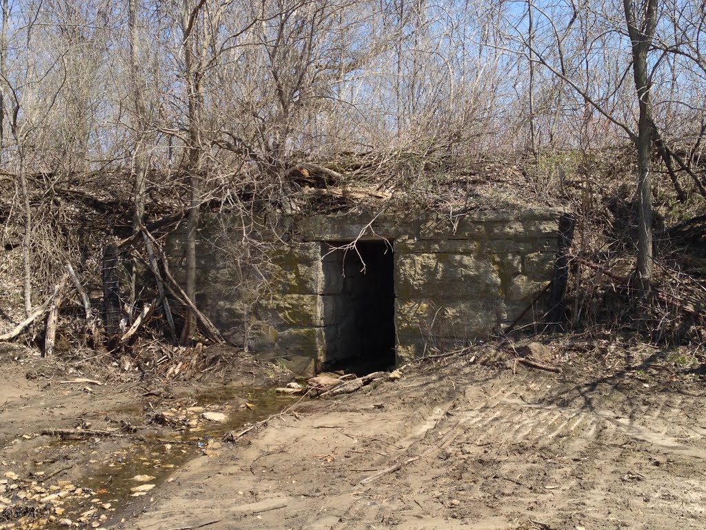Very Old Stone Railroad Culvert