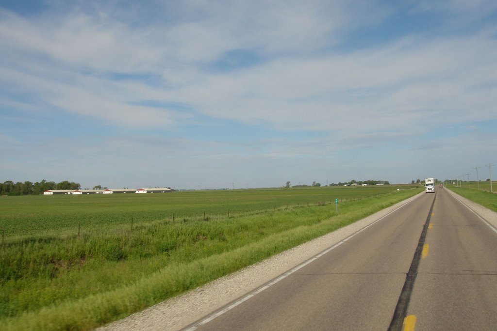 US 18 near Spencer IA