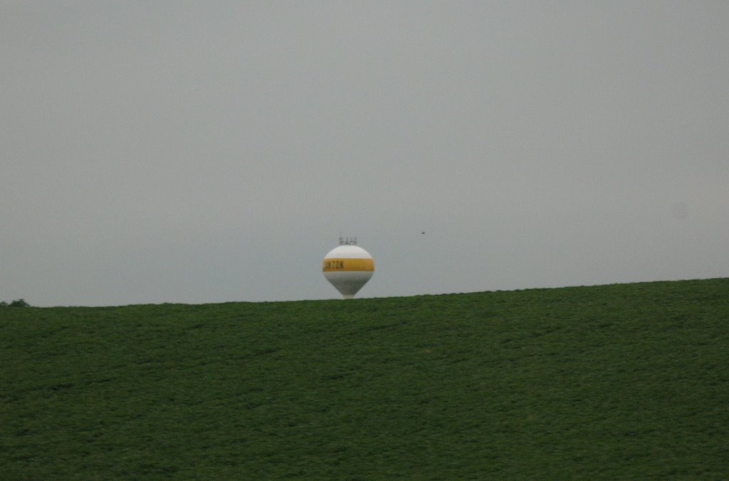 Lawton tower over the hill