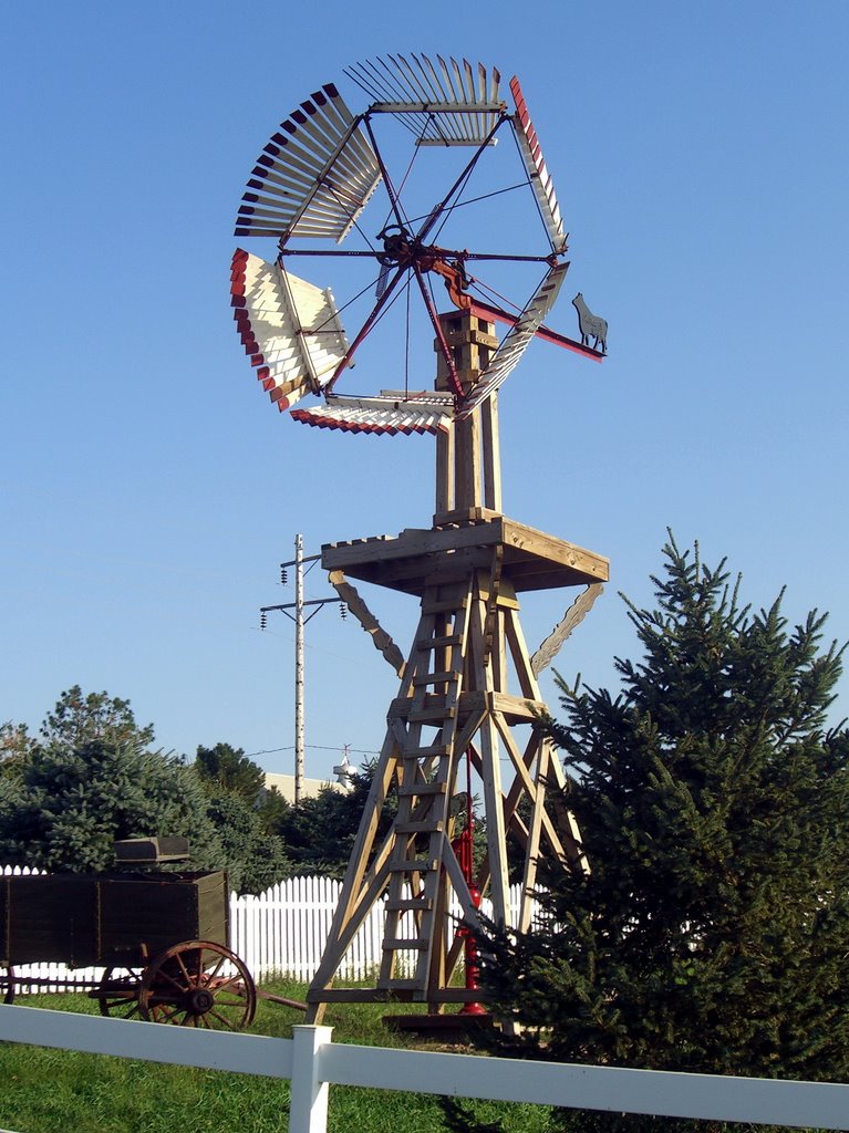 Wooden Windmill